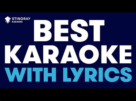 TOP 30 BEST KARAOKE WITH LYRICS from the '60s, '70s, '80s .